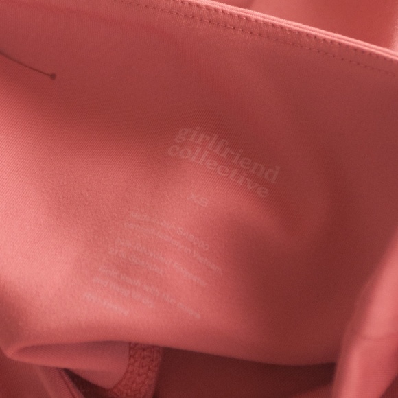 Girlfriend Collective Salmon Pink Athletic Leggings - Picture 2 of 7